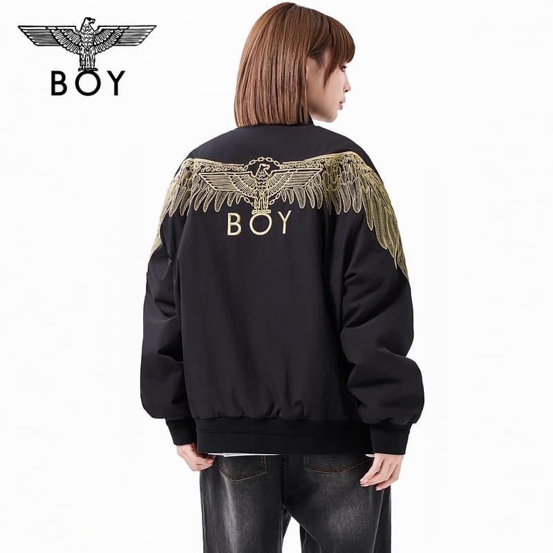 Зимняя куртка пуховик BOY LONDON Хлопковый пуховик унисекс - изображение 3