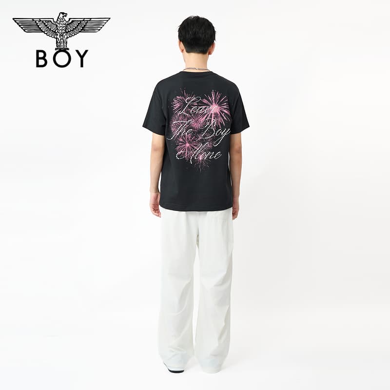 Футболка BOY LONDON Черный Унисекс T-рубашки - изображение 4