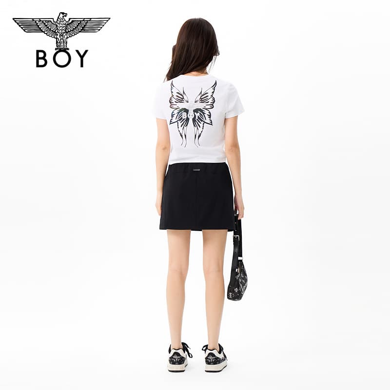 Футболка BOY LONDON Белые Женские T-рубашки - изображение 6