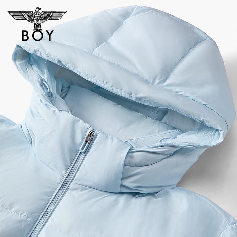 Пуховик BOY LONDON Синий Женские Пуховики - изображение 3
