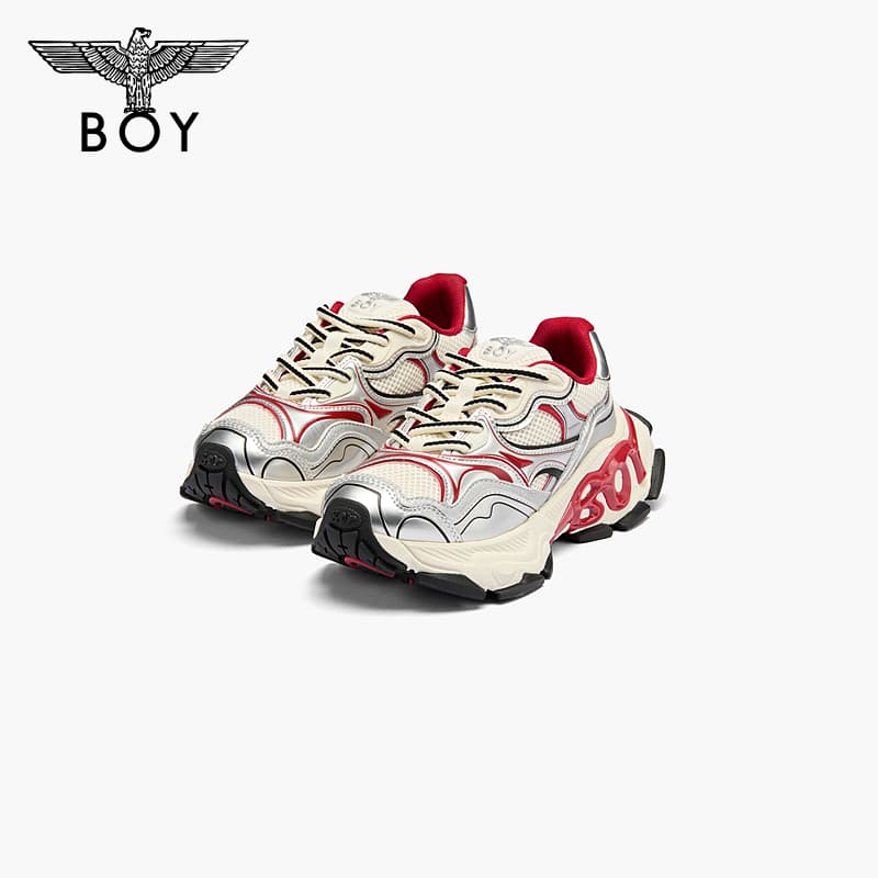 Кроссовки Boy London Повседневная обувь Low Топ Красный Унисекс - изображение 3