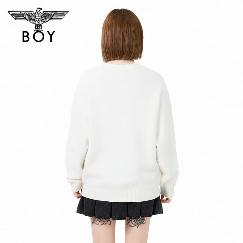 Кофта Boy London Белый Унисекс Свитеры - изображение 4