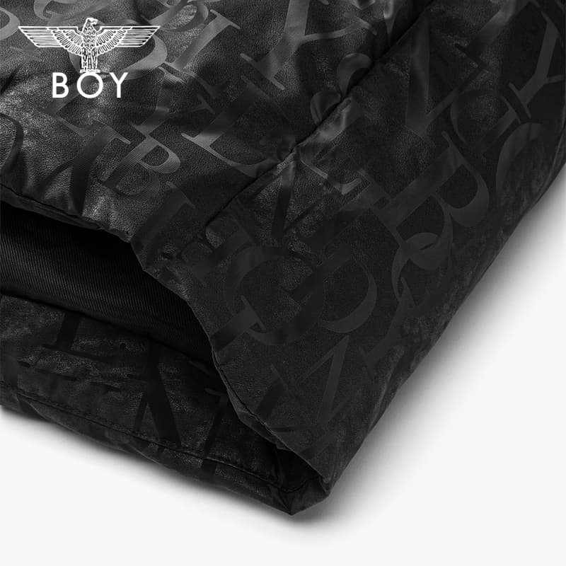 Зимняя куртка Boy London Черный мужской Пуховики - изображение 4