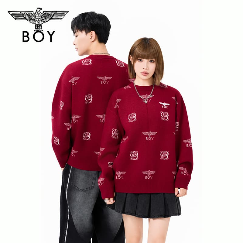 Кофта BOY LONDON Red Unisex Свитера - изображение 4