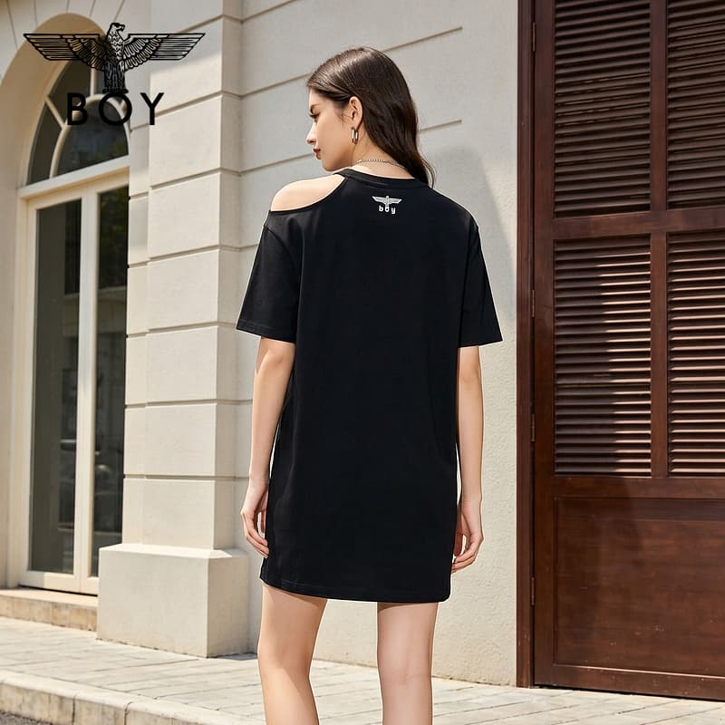 Платье BOY LONDON Короткий Sleeved Платье Женские - изображение 4