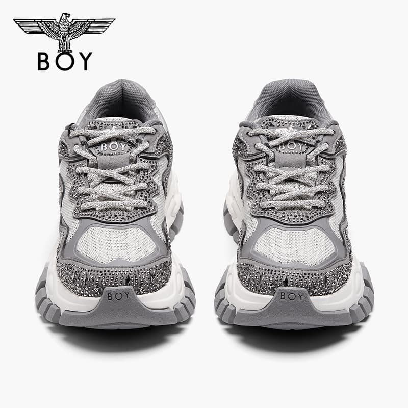 Кроссовки BOY LONDON Повседневная обувь Low Топ Белый Унисекс - изображение 3