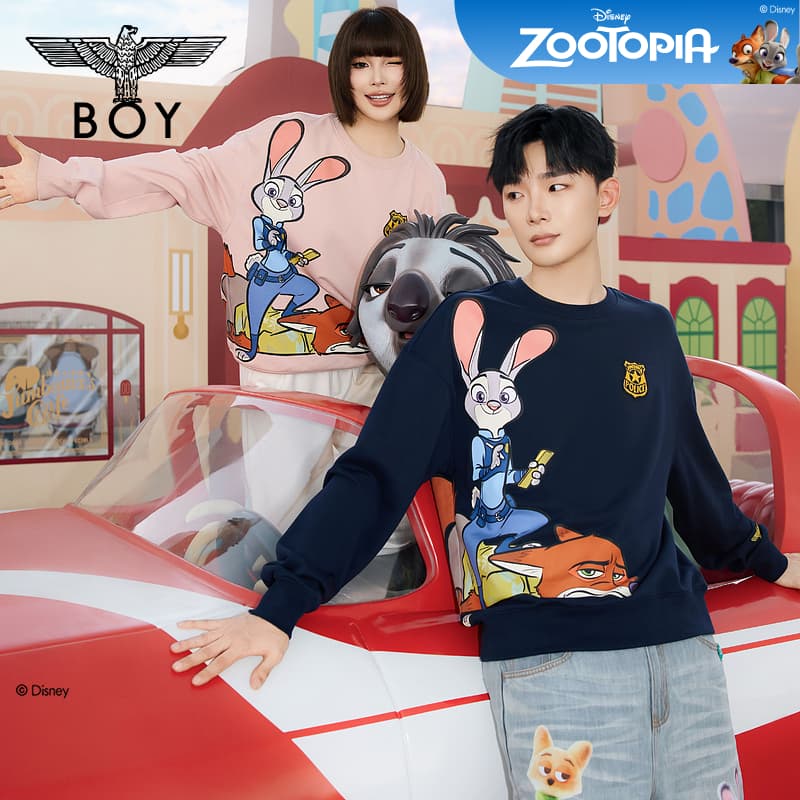 Худи Boy London Zootopia, Collaboration Толстовка Унисекс - изображение 3
