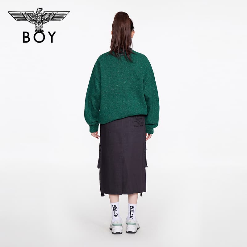 Кофта BOY LONDON Зеленые Унисекс Свитера - изображение 7