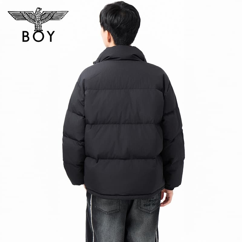 Зимняя куртка Boy London Черный мужской Пуховики - изображение 2