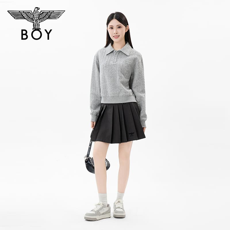 Худи Boy London Серый Женский Толстовка - изображение 6