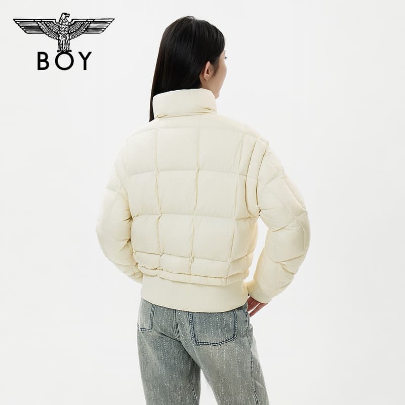 Пуховик Boy London Белый Женские Пуховики - изображение 3