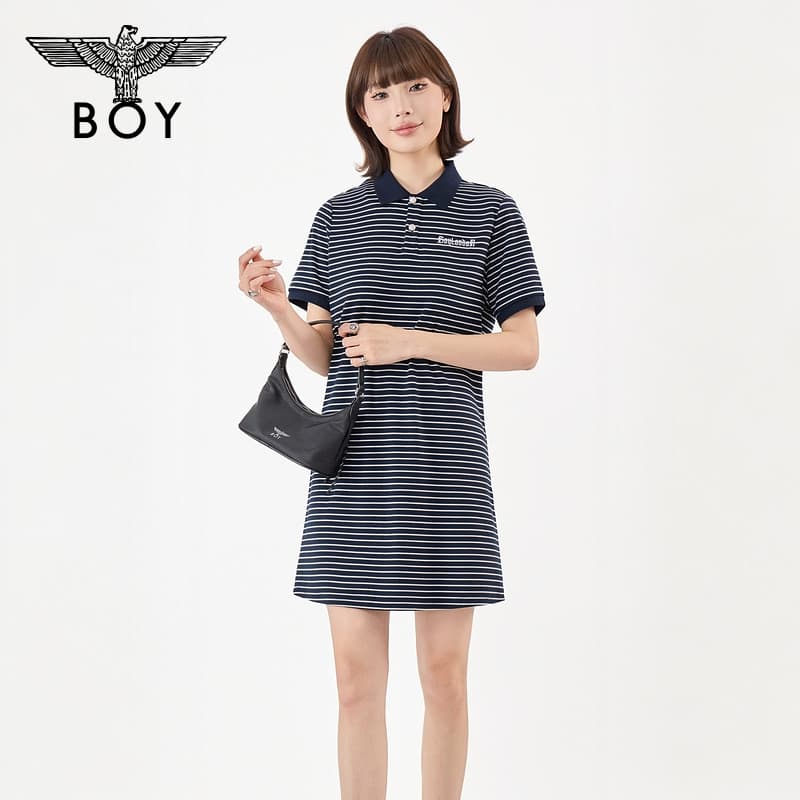 Платье BOY LONDON Короткое платье с короткими рукавами для женщин - изображение 3