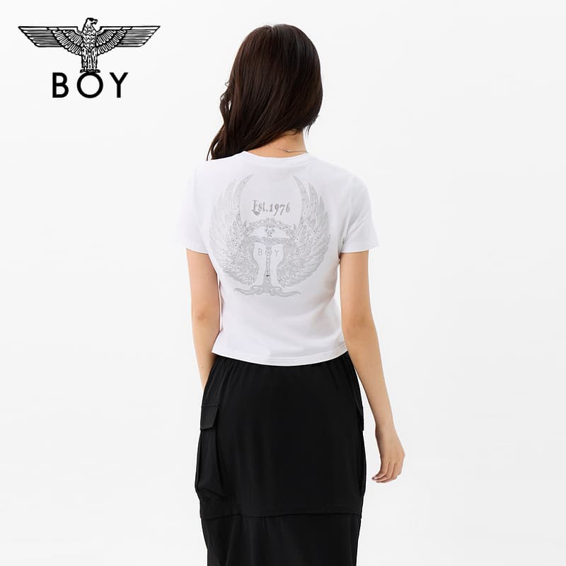 Футболка Boy London Белый Женские T-рубашки - изображение 3