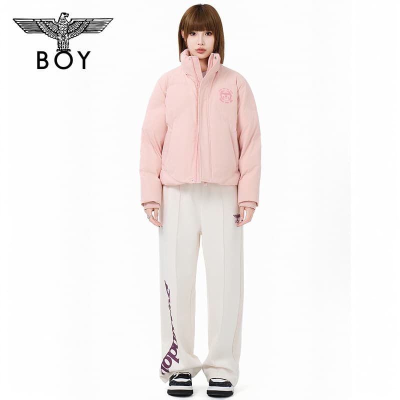 Пуховик Boy London Розовый Женский Пуховик - изображение 4