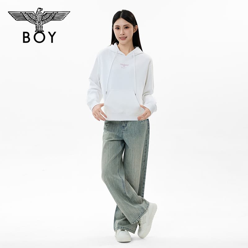 Худи Boy London Белый Женские Толстовки - изображение 5