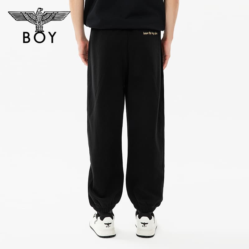 Штаны BOY LONDON Мужские Повседневные Брюки Черные - изображение 6