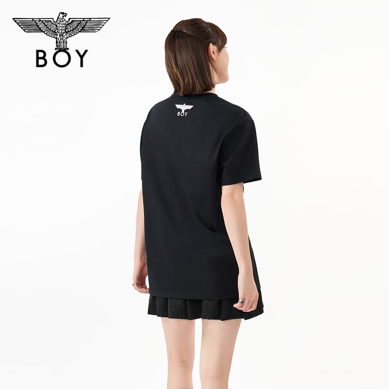 Футболка Boy London Черные Женские T-рубашки - изображение 3