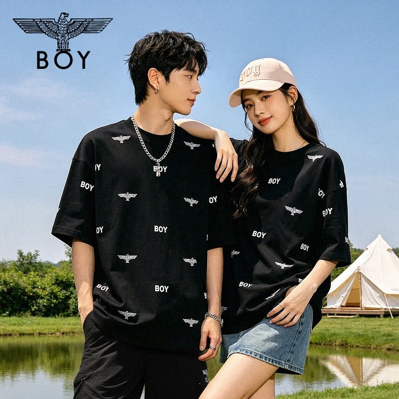 Футболка Boy London Черный Унисекс T-рубашки - изображение 3