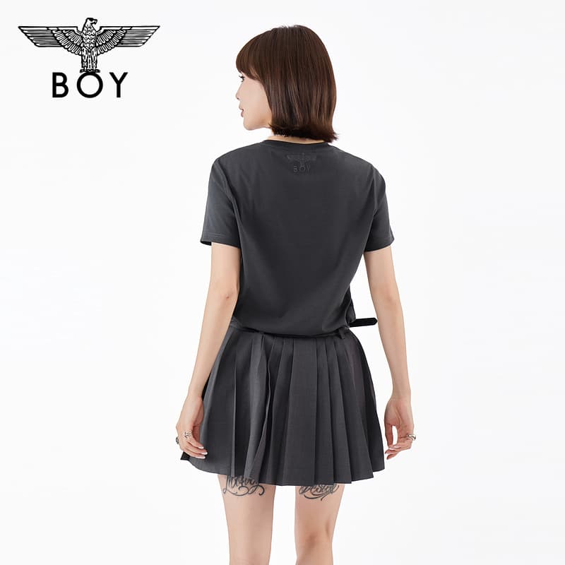 Футболка Boy London Серые Женские T-рубашки - изображение 3