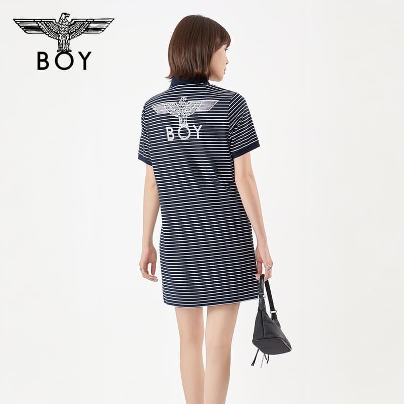 Платье BOY LONDON Короткое платье с короткими рукавами для женщин - изображение 4