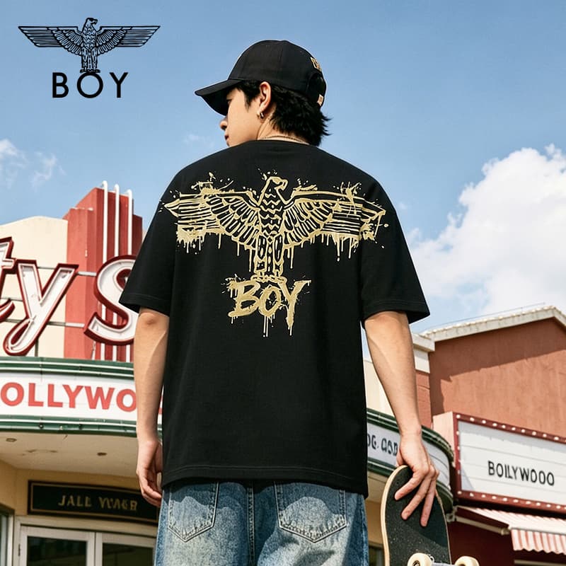 Футболка Boy London Черный мужской Футболки - изображение 3