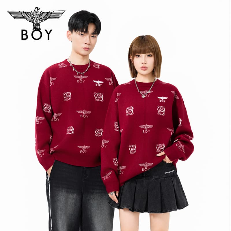 Кофта BOY LONDON Red Unisex Свитера - изображение 3