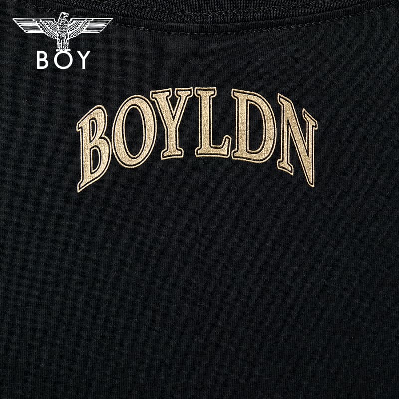 Футболка BOY LONDON Черные Женские T-рубашки - изображение 5