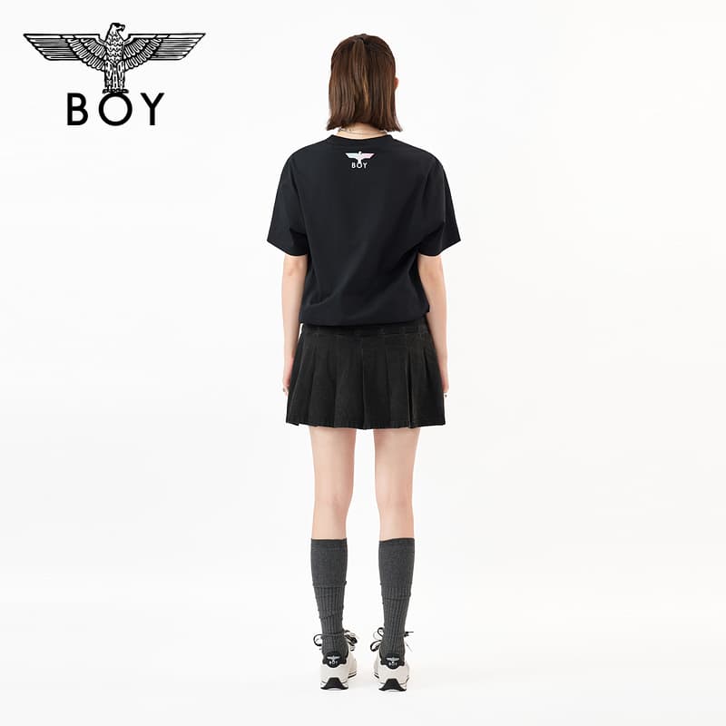 Футболка Boy London Черные Женские T-рубашки - изображение 5