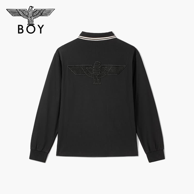 Поло BOY LONDON Черное Унисекс Поло - изображение 2