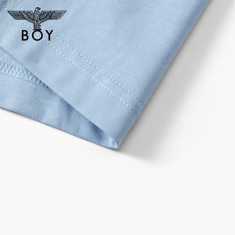 Футболка BOY LONDON Blue Unisex T-Shirts BOY LONDON Синие Унисекс Футболки - изображение 5