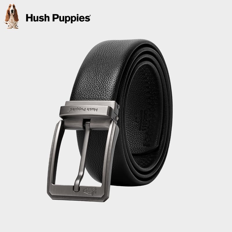 Ремень Hush Puppies Ремни из коровьей кожи Мужской 3,8 см - изображение 4