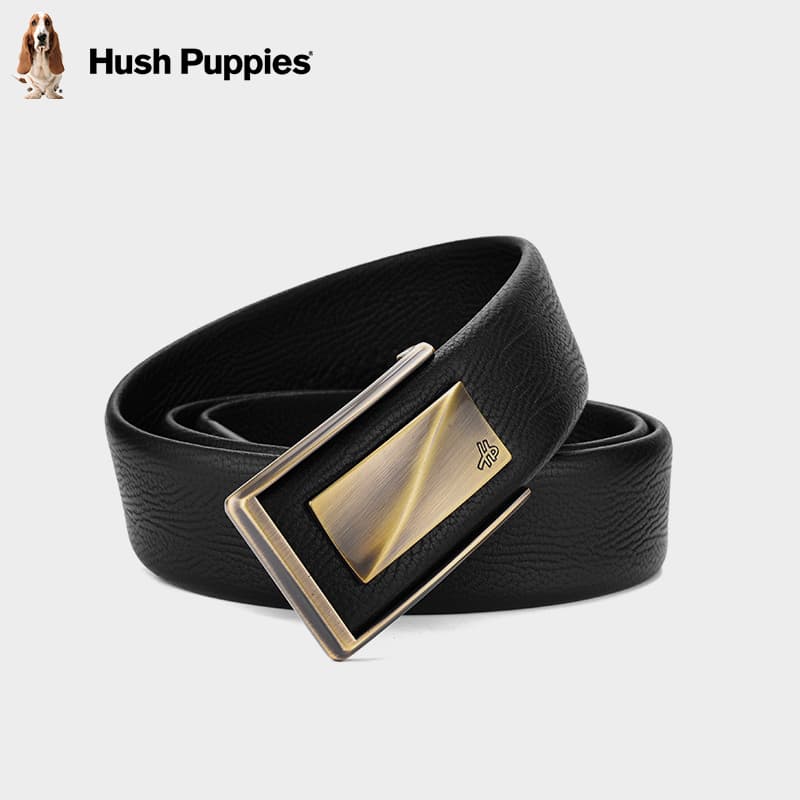 Ремень Hush Puppies Коровья кожа Сплав Кожаные ремни Мужской 3,8 см - изображение 7