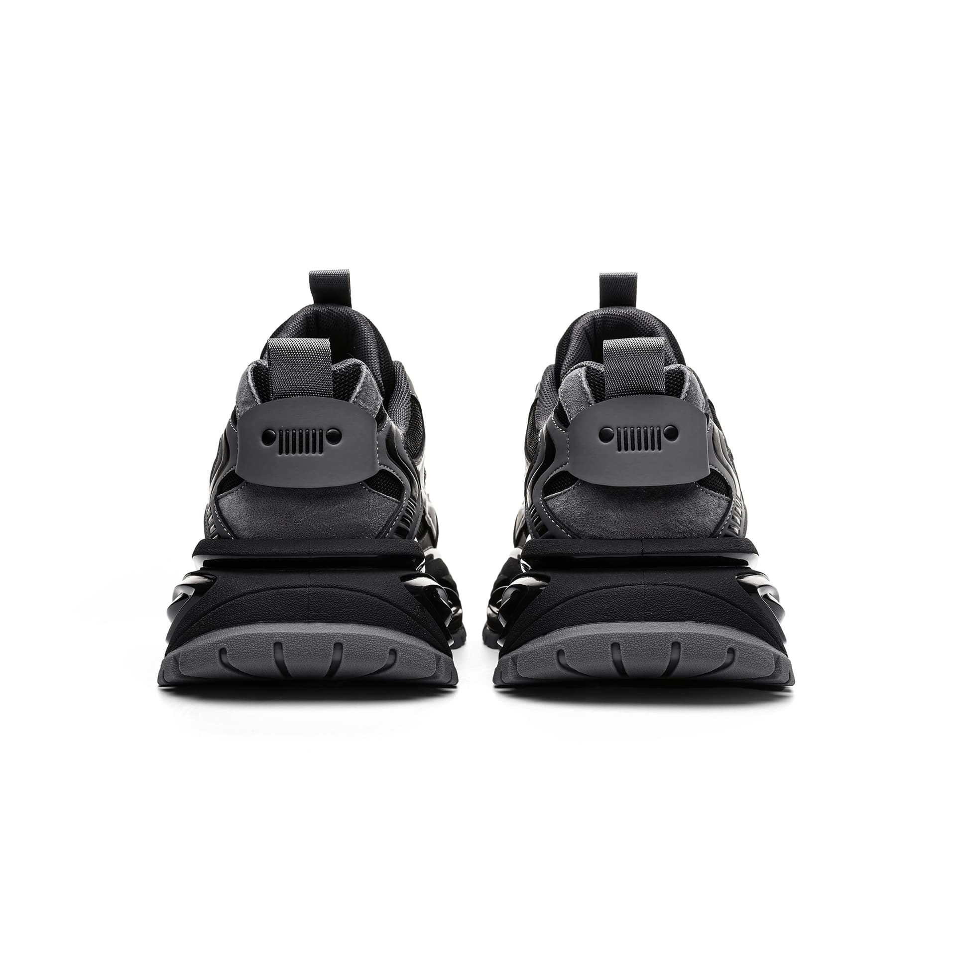 Кроссовки JEEP SPIRIT Darth Vader противоскользящие устойчивые к истиранию дышащие увеличивающие высоту массивные кроссовки - изображение 8