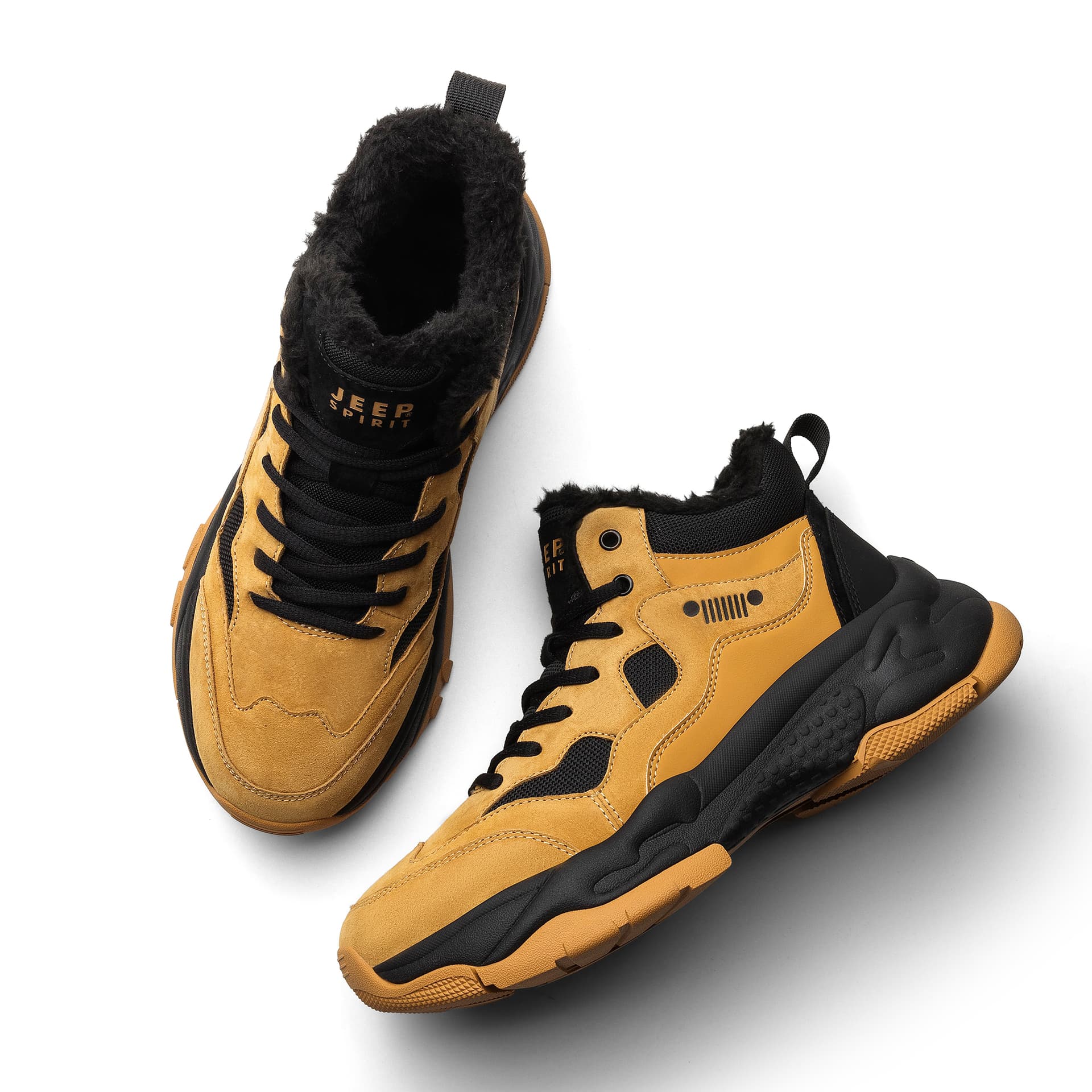 Ботинки зимние JEEP SPIRIT Snow Boots Yellow - изображение 9
