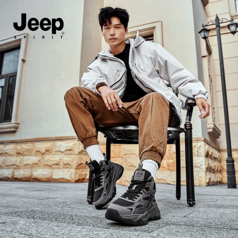 Кроссовки JEEP SPIRIT Хай-топы Альпинистский поход Обувь Мужской - изображение 8