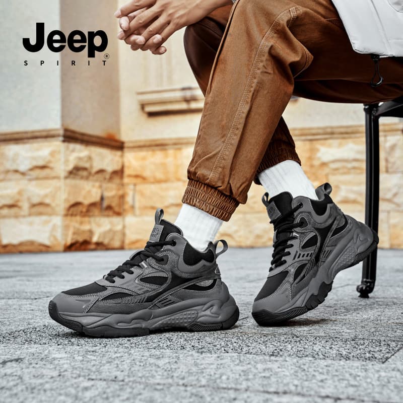Кроссовки JEEP SPIRIT Хай-топы Альпинистский поход Обувь Мужской - изображение 7