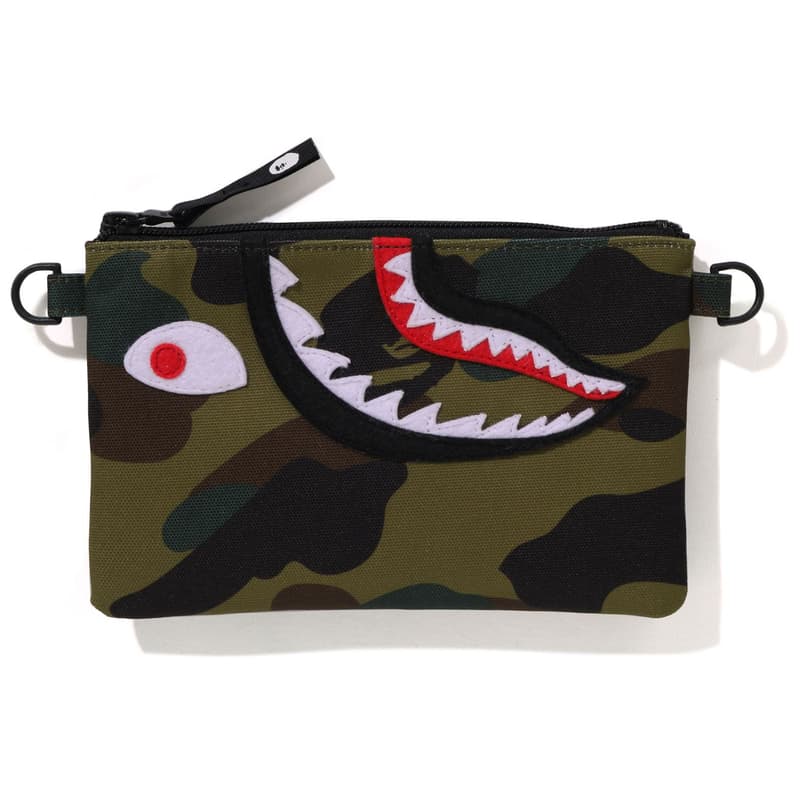 Сумка через плечо A BATHING APE Полиэстеровая ткань Сумка через плечо Детская Зеленая Желтая - изображение 2