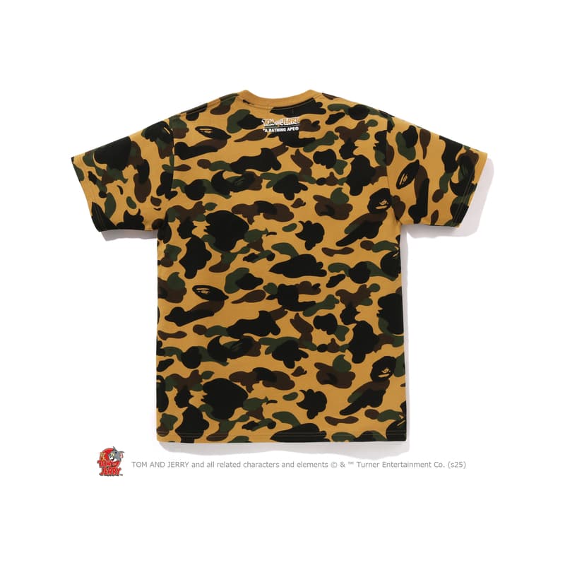 Футболка A BATHING APE X Том и Джерри T Рубашка Мужская - изображение 4
