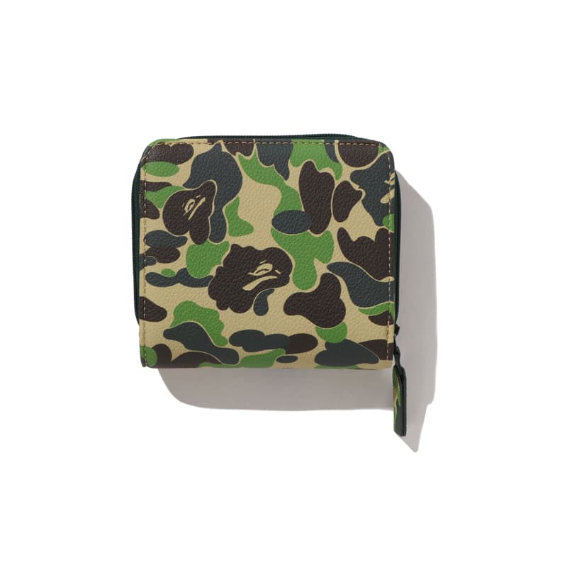 Кошелек A BATHING APE Синтетическая кожа Кошелек Унисекс Синий Зеленый Розовый - изображение 4