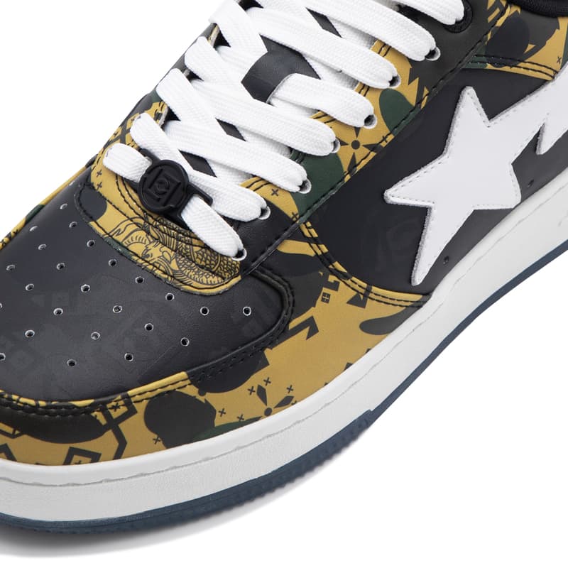 Кроссовки BAPE BAPE STA x CLOT CAMO - изображение 5