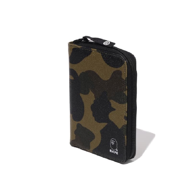 Обложка для паспорта A BATHING APE Паспортные чехлы Зеленый Унисекс - изображение 4