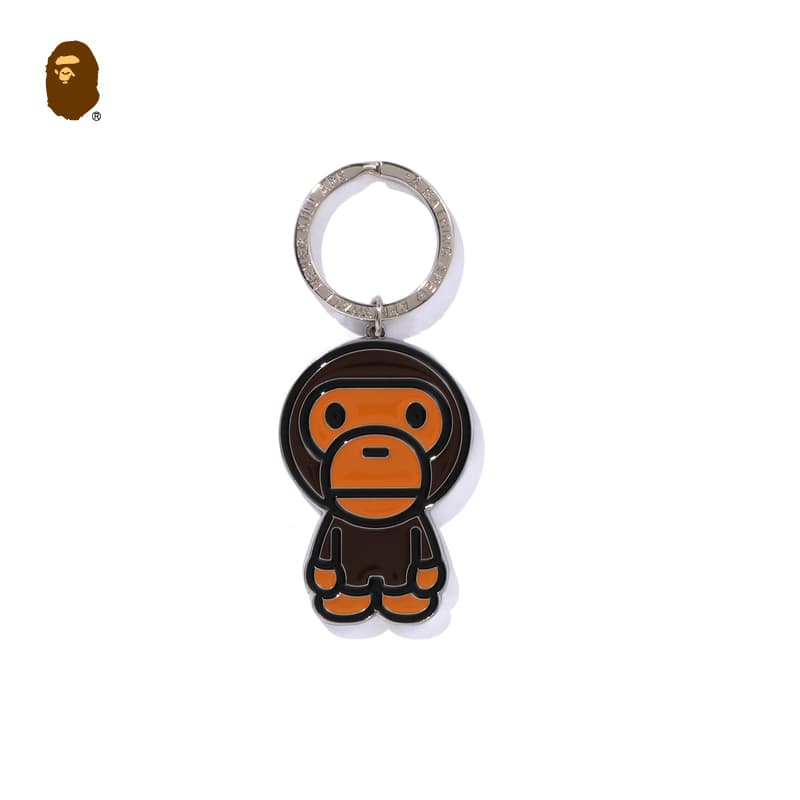 Кулон A BATHING APE Латунный Брелоки Унисекс - изображение 3