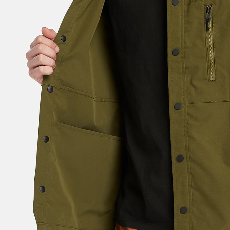 Куртка Timberland Куртки и Пальто Мужской Темно-оливково-зеленый - изображение 7