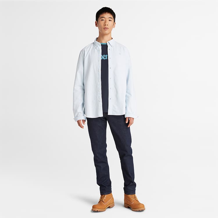 Рубашка Timberland LOGO - изображение 3