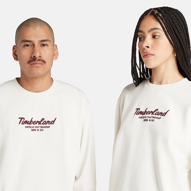 Худи Timberland Винтажный белый Унисекс Толстовка - изображение 8