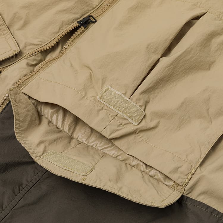 Легкая ветровка Timberland Одежда с защитой от солнца Мужская Армейский зеленый и Травяной желтый - изображение 8