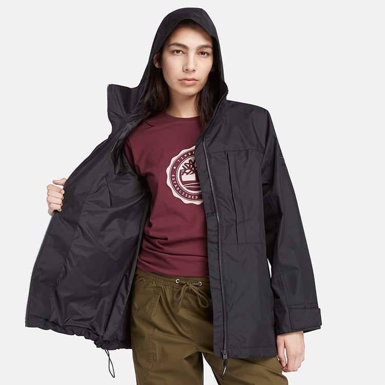 Куртка TIMBERLAND Черные Женские Куртки - изображение 8