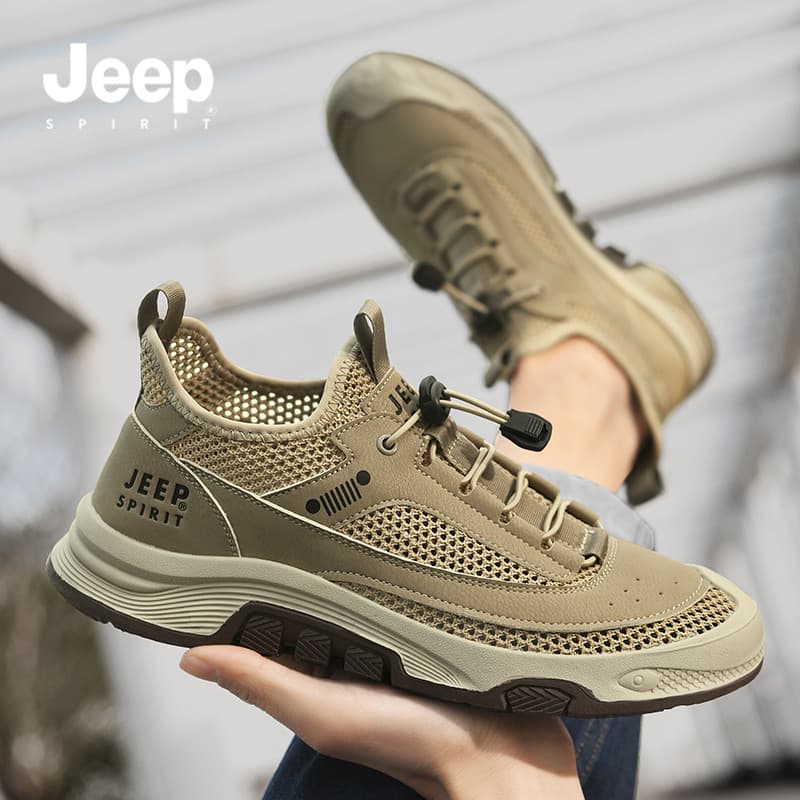 Кроссовки JEEP SPIRIT Износостойкий Дышащий Легкий Уличная Обувь Мужская - изображение 11
