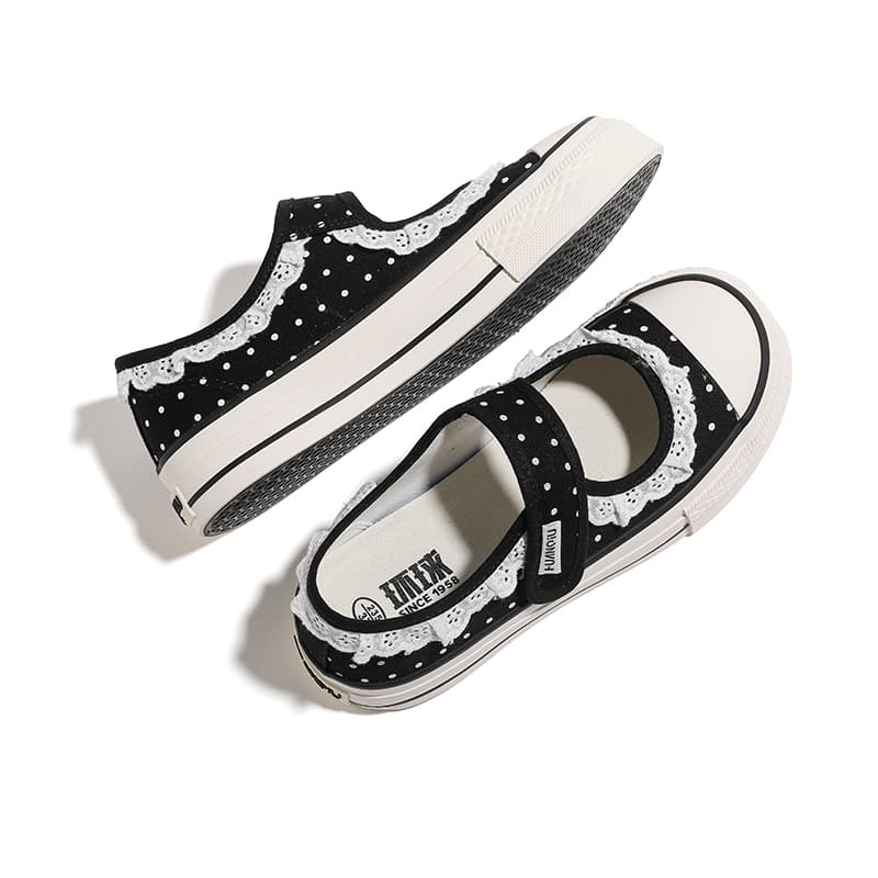 Кеды HUANQIU Canvas Shoes Low Top Women's - изображение 5