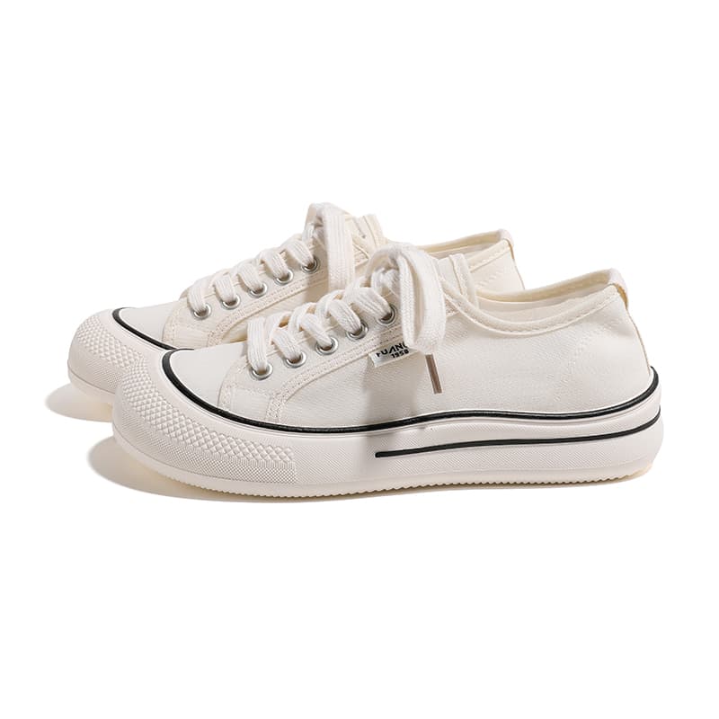 Кеды HUANQIU Canvas Shoes Low Top Women's - изображение 4
